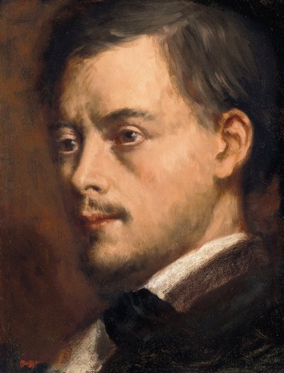 Głowa mężczyzny autorstwa Edgar Degas