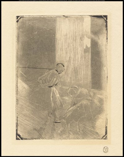 Dwóch tancerzy, ok. 1878-79 autorstwa Edgar Degas
