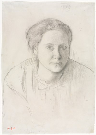 Wiktoria Dubourg, ok. 1930 r. 1866. autorstwa Edgar Degas