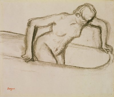 Kobieta w wannie autorstwa Edgar Degas