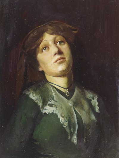 The Swell of Hope (olej na płótnie) autorstwa Edgar Herbert Thomas