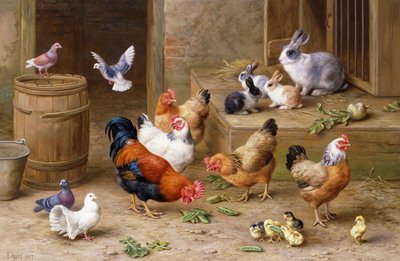 Przyjaciele z farmy autorstwa Edgar Hunt
