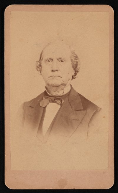 Portret Ezry Bartletta Francuza z lat 1810-1880, przed 1880 rokiem. autorstwa Edgar J Pullman