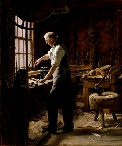 The Blockmaker autorstwa Edgar Melville Ward