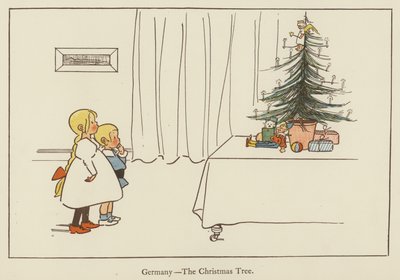 Niemcy, choinka autorstwa Edith Farmiloe