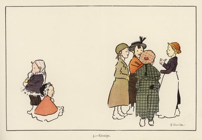 Plotki (kolor lito) autorstwa Edith Farmiloe