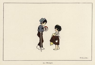 Strangers (kolor lito) autorstwa Edith Farmiloe