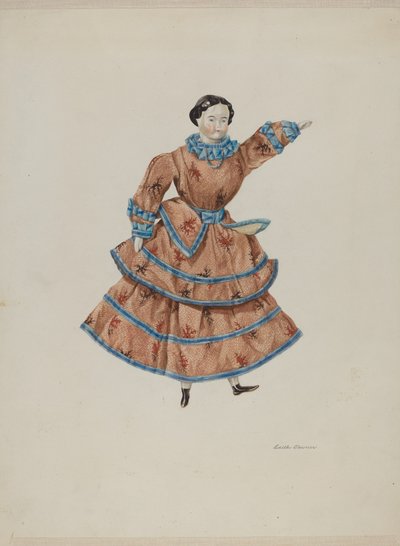 Lalka - "Abbie" autorstwa Edith Towner
