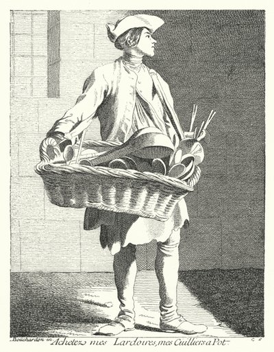 Kup moje patelnie i łyżki (grawerowanie) autorstwa Edmé (after) Bouchardon