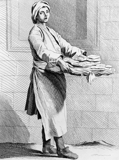 Халуун бялуу, 1737, Францын сургуулийн сийлбэр (18-р зуун) поли autorstwa Edmé Bouchardon