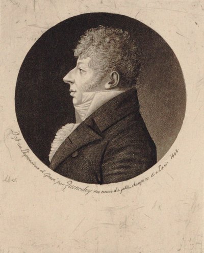 Portret skrzypka i kompozytora Jean Nicolas Auguste Kreutzer 1778-1832, 1808. autorstwa Edme Quenedey