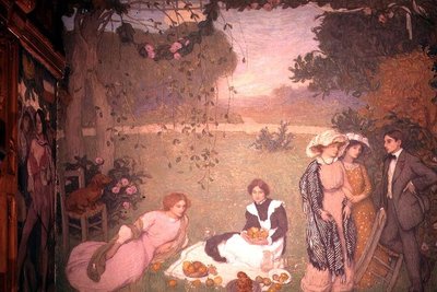 Obiad na trawie autorstwa Edmond François Aman Jean