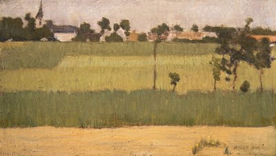 Przedmieścia wsi 1880. autorstwa Edmond François Aman Jean