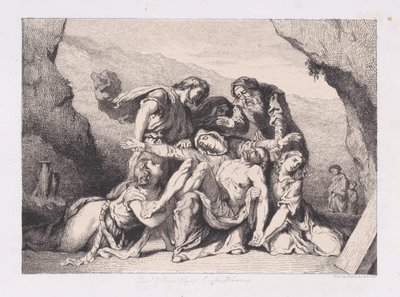 Pieta, 1852., 1852. autorstwa Edmond Hédouin