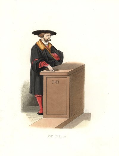 Hans Sebald Beham (1500|1550), niemiecki grafik, rytownik, malarz i miniaturzysta. autorstwa Edmond Lechevallier Chevignard