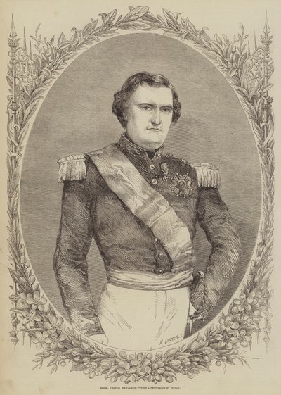 WYSOKI książę Napoleon autorstwa Edmond Morin