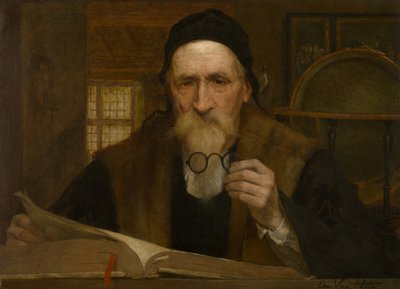 Filozof (olej na desce) autorstwa Edmond Theodor van Hove