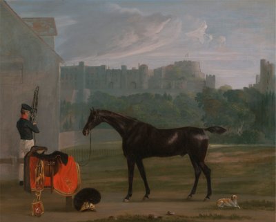 Poza wartownią w Windsorze autorstwa Edmund Bristow