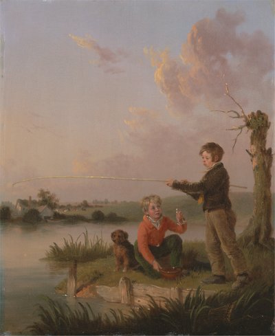 O jovem pescador polonês autorstwa Edmund Bristow