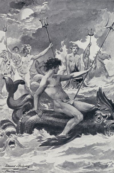 Ilustracja do Goethesa Fausta autorstwa Edmund Bruning