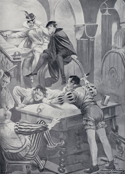 Ilustracja do Goethesa Fausta autorstwa Edmund Bruning
