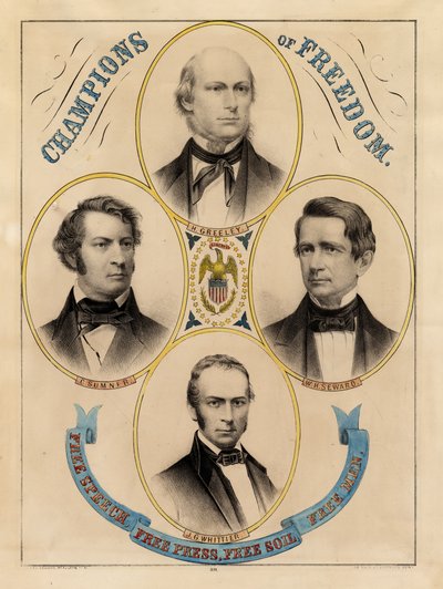Obrońcy wolności, wolności słowa, wolnej prasy, wolnej ziemi, wolnych ludzi autorstwa Edmund Burke Kellogg