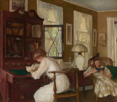 Josephine i Mercie autorstwa Edmund Charles Tarbell
