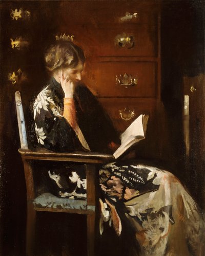 Mary czytająca autorstwa Edmund Charles Tarbell