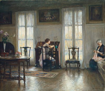 Matka i Maryja autorstwa Edmund Charles Tarbell