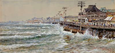 Miasto atlantyckie, autorstwa Edmund Darch Lewis