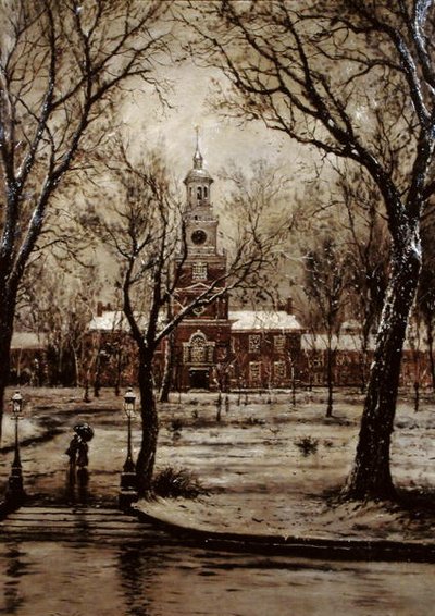 Sala Niepodległości autorstwa Edmund Darch Lewis