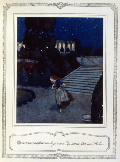 Kopciuszek autorstwa Edmund Dulac