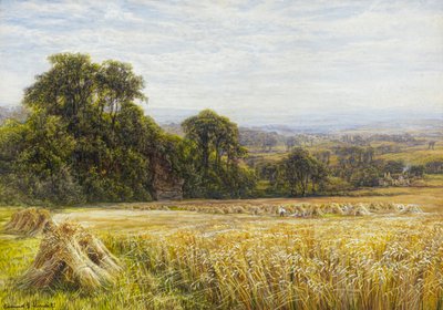 Czas żniw (akwarela) autorstwa Edmund George Warren