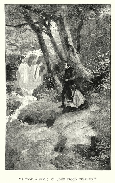 Ilustracja do Jane Eyre autorstwa Charlotte Bronte (grafika) autorstwa Edmund Henry Garrett
