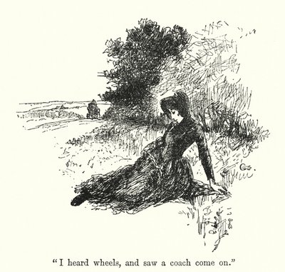 Ilustracja do Jane Eyre autorstwa Charlotte Bronte (lito) autorstwa Edmund Henry Garrett