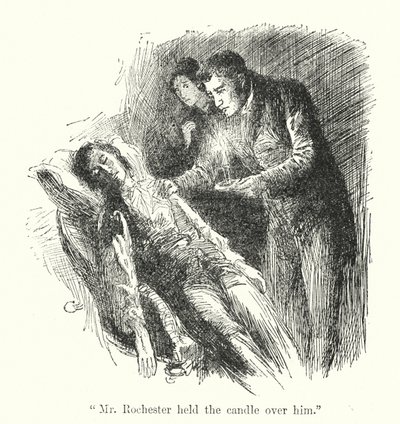 Ilustracja do Jane Eyre autorstwa Charlotte Bronte (lito) autorstwa Edmund Henry Garrett