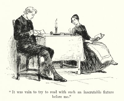 Ilustracja do Jane Eyre autorstwa Charlotte Bronte (lito) autorstwa Edmund Henry Garrett