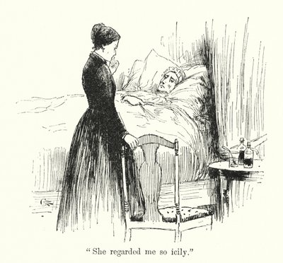 Ilustracja do Jane Eyre autorstwa Charlotte Bronte (lito) autorstwa Edmund Henry Garrett