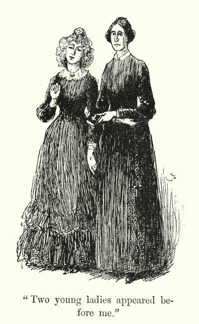 Ilustracja do Jane Eyre autorstwa Charlotte Bronte (lito) autorstwa Edmund Henry Garrett