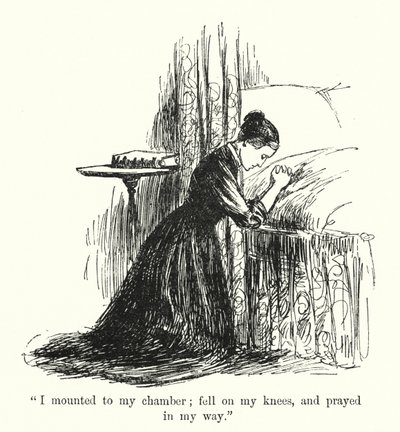Ilustracja do Jane Eyre autorstwa Charlotte Bronte (lito) autorstwa Edmund Henry Garrett