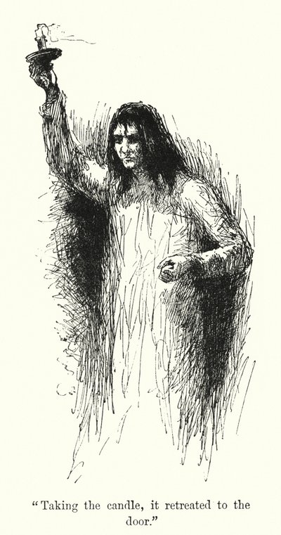 Ilustracja do Jane Eyre autorstwa Charlotte Bronte (lito) autorstwa Edmund Henry Garrett
