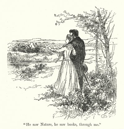 Ilustracja do Jane Eyre autorstwa Charlotte Bronte (lito) autorstwa Edmund Henry Garrett
