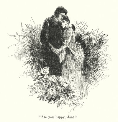Ilustracja do Jane Eyre autorstwa Charlotte Bronte (lito) autorstwa Edmund Henry Garrett