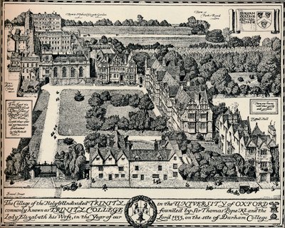 Trinity College, Oksford, 1905 autorstwa Edmund Hort New