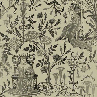 Lords & Ladies kwiecień 1928 (gwasz na papierze) autorstwa Edmund Hunter