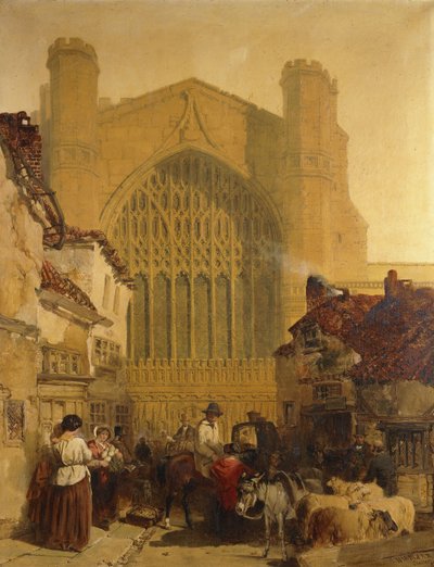 Katedra w Chester, 1853 autorstwa Edmund John Niemann