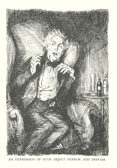 Ilustracja do książki "Dziwny przypadek doktora Jekylla i pana Hyde