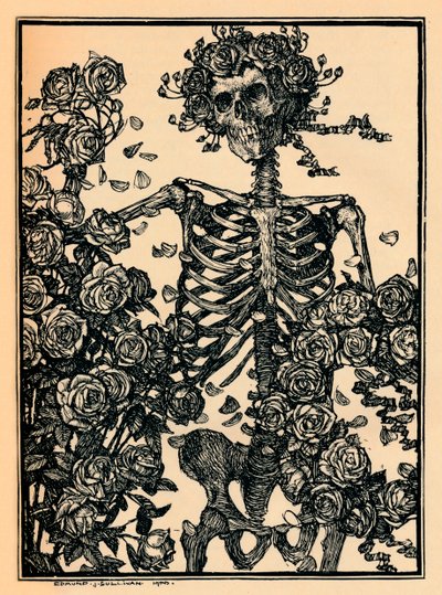 Ilustracja do Rubajjata Omara Chajjama, 1900 autorstwa Edmund Joseph Sullivan