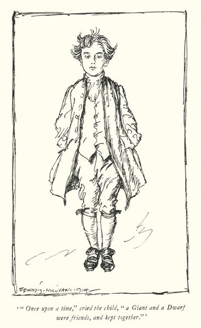 Ilustracja do The Vicar of Wakefield autorstwa Olivera Goldsmitha (lito) autorstwa Edmund Joseph Sullivan