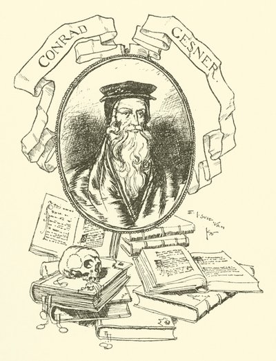 Conrad Gesner autorstwa Edmund Joseph after Sullivan
